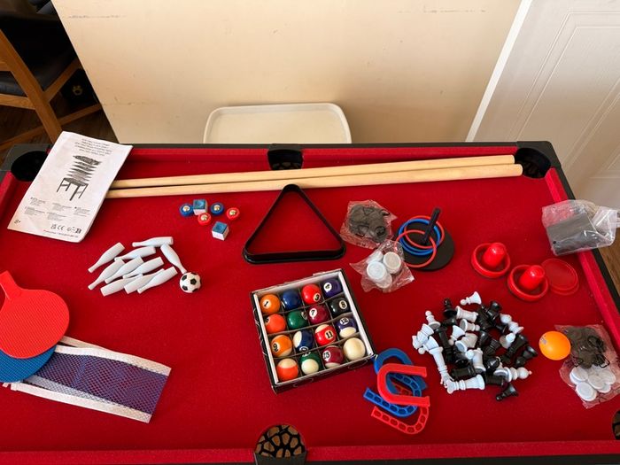 12 in 1 games table