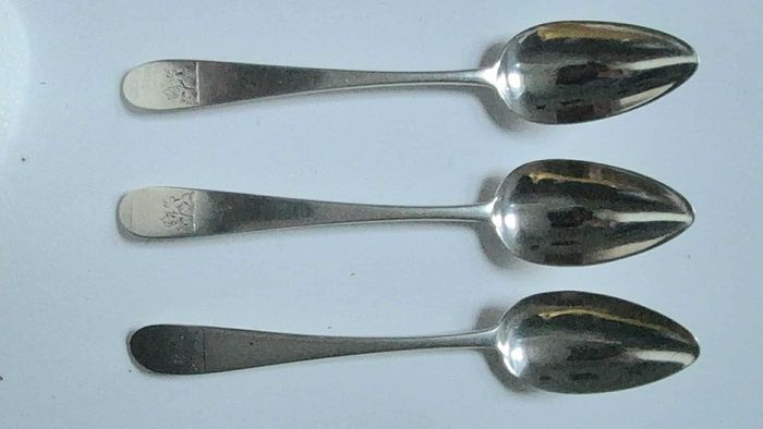 John Nicholson Cork, Irish Provincial silver spoons. C. 1775