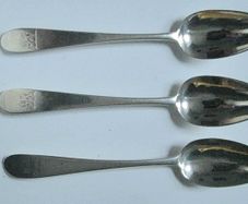 John Nicholson Cork, Irish Provincial silver spoons. C. 1775