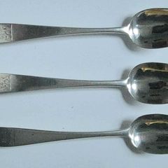 John Nicholson Cork, Irish Provincial silver spoons. C. 1775