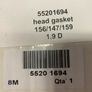 Alfa 156 147 GT /1.9 Opel / Saab Diesel Head Gasket Image 3