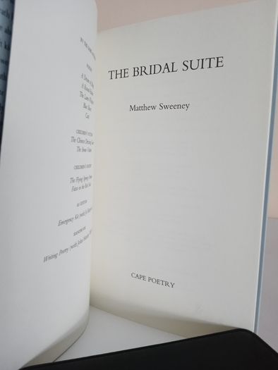 The Bridal Suite by Matthew Sweeney (RB34)