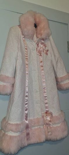 girl pink coat