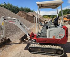 2017 Takeuchi TB216 1.6 ton Mini Digger