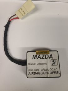 Mazda 323 Air bag light off
