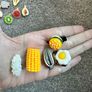 Funny Food-Themed Hair Clips Set Image 2