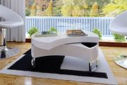 Coffee Table Shape-adjustable High Gloss White