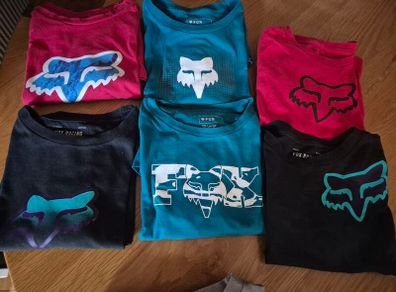 T shirts Fox mountain biking
