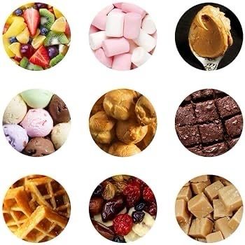 NEW SALE | Gourmet Belgian Chocolate Fountain Fondue Large Set | 500ml Capacity Electric 3-Tier Machine with Hot Melting Pot Base