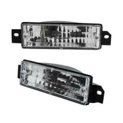Front Indicator Left Right Side Smoked Set Bmw 3 E30 (87-94)