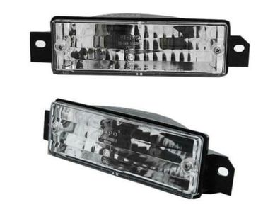 Front Indicator Left Right Side Smoked Set Bmw 3 E30 (87-94)