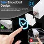 14 Hexagon Honeycomb LED Light,65W 6500K Super Bright Pure White LED Garage Workshop Lighting for Basement, Warehouse, Car Beauty Salon, Car Detailing Shop Image 6
