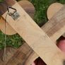 Vintage Crucifix Olive Wood Cross Wall Hanging Image 3