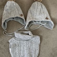 Warm set hat and neck warmer from h&M 1.5-4 yo and 4-8yo