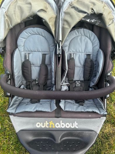 Out n about double buggy