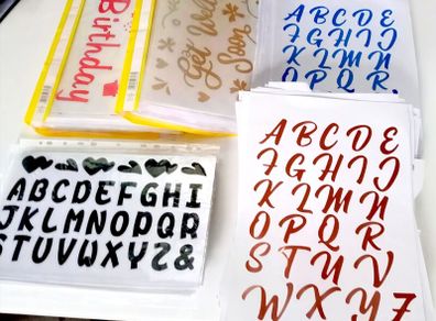 Job Lot of Vinyl Stickers