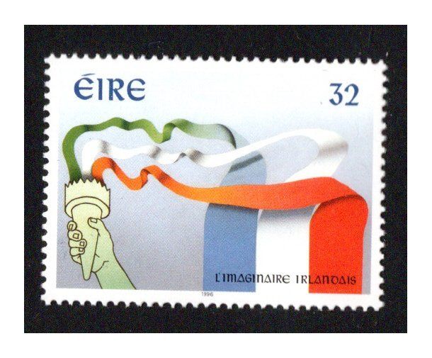 1996 Ireland L'Imaginaire Irlandais: Festival of Contemporary Irish Arts, France Stamp Mint Never Hinged (MNH)