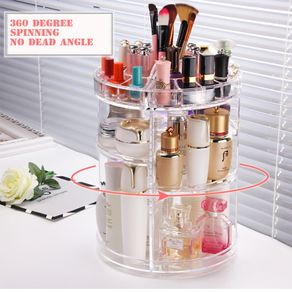 Luxury Spinning Costemic Storage Organizer