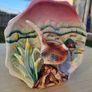 Napco Ceramic 3D Ring- Pheasant Wall Hanging Plaque Japan Image 3