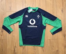 Ireland Rugby Training Drill Player Issue Tech Top Size Medium