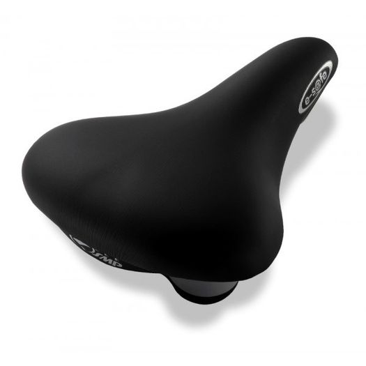 Double Elastosafe Black Unise Saddle With Es5
