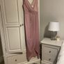 Fabia high back gown dusty rose size med (belts to match included) Image 5