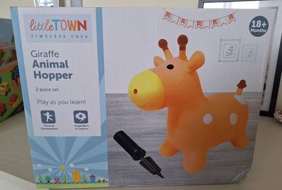 Little Town Giraffe Inflatable Giraffe Animal Hopper