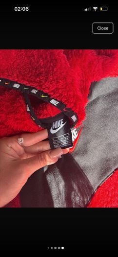 boys Nike fluffy jumper