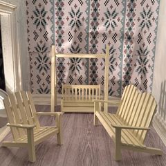 Dolls House Furniture Garden Set