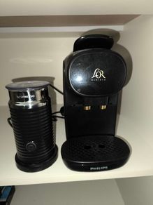 lavazza coffe machine & Nespresso aeroccino