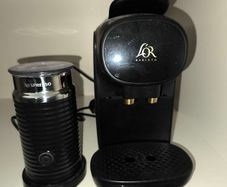 lavazza coffe machine & Nespresso aeroccino