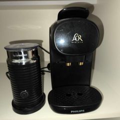 lavazza coffe machine & Nespresso aeroccino