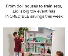 Doll house wooden