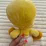 Vintage 2001 Tweety Pie Warner Bros Studio Store approx. 12" Plush Toy Looney Tunes Used Dirty Please see pictures Image 9