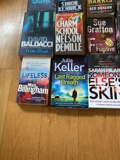 Large collection of fiction books
