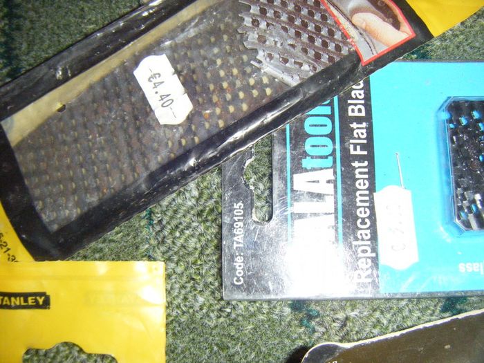 Stanley surform 2 types  + 3 spare blades