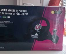 Numskull Multi Format Steering Wheel+Pedals (PC/Xbox/PS3,PS4)