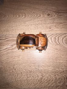 Toy car wooden handmade