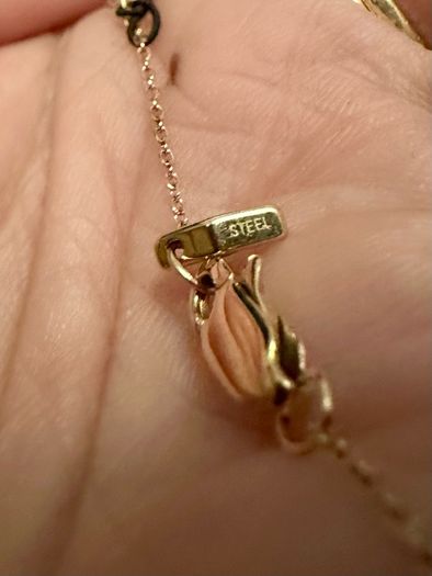 Fossil Mother of Pearl Necklace