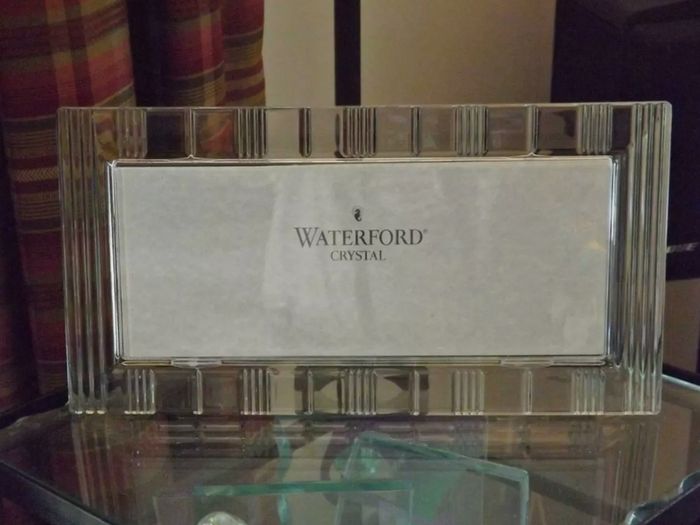 Waterford Lead Crystal Chantley Panoramic Photo Frame