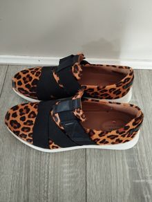 Clarks Unstructured Real Fur Leather Trainers (like new)