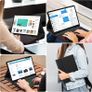 Bettdow for Samsung Galaxy Tab S9 FE 2023 Keyboard Case, UK Layout Detachable Wireless Backlit Keyboard with Case for Galaxy Tab S9 11 Tab S9 FE 10.9 2023 (SM- Image 2