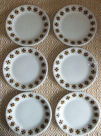 Arklow Pottery Star Dust Pattern 21 Piece Coffee Set
