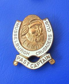 Mussleburgh Crusaders Club (horse riding club, Scotland) - Past Captain's badge (1960's or earlier). A rare badge. PRICE REDUCED