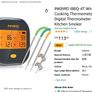 INKBIRD IBBQ-4T Wireless BBQ Thermometer Rechargeable WiFi Cooking Thermometer with 4 Probes Image 9