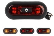 Kihous 16 Lamps LED Safety Helmet Light | Bicycle and Motorcycle Helmet