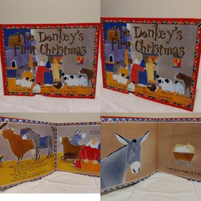 The Donkey's First Christmas HARDBACK BOOK