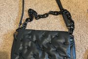 Black handbag