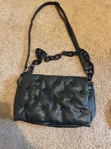 Black handbag