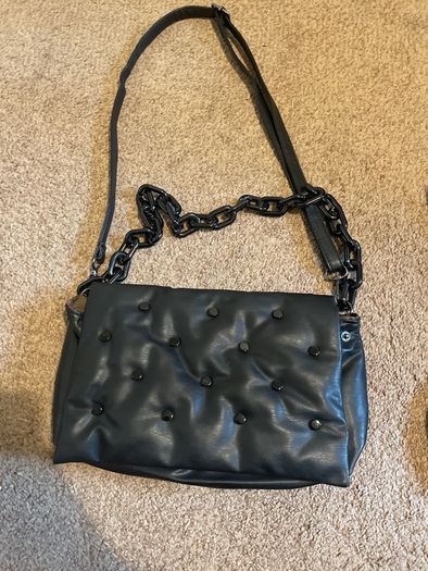 Black handbag